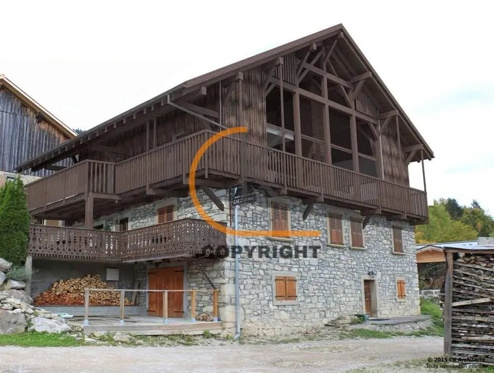 Aménagement d'un appartement dans une grange à Seytroux